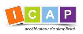 Logo d’ICAP, partenaire de Formations Signes Bébés avec son logiciel dédié aux crèches et à l’accueil des jeunes enfants
